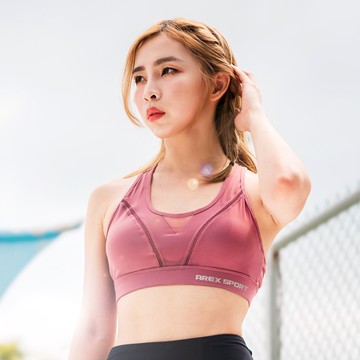 【AREXSPORT】AS-7379 運動內衣 無鋼圈 透膚內衣 罩杯內衣 運動內衣 瑜珈內衣 罩杯固定 無鋼圈內衣