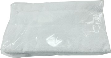 白毛巾(20兩.小方巾)純棉學校檢定白色毛巾 純白毛巾 飯店毛巾 鐵板燒毛巾 台製毛巾 美容美髮專用