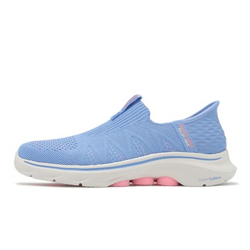 Skechers 休閒鞋 Go Walk 7 Slip-Ins 女鞋 紫 粉紅 健走 緩震 套入式 125222PRPK