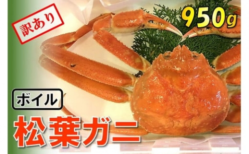 1125 足１本なしボイル松葉ガニ(特大950ｇ)訳あり