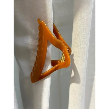 vogueess趙露思同款大號三角頭發抓夾焦糖色顯白款發夾高級氣質掛