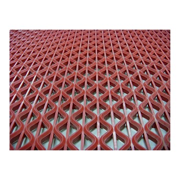 高腳麗美裁切排水墊 紅色 寬3尺