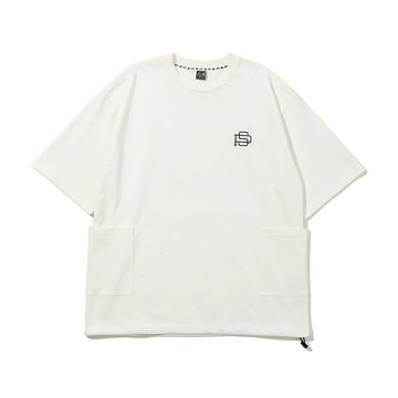 日本限定 POLER COOL MAX OUTER POCKET TEE / COOL MAX 雙口袋T恤 / 白色