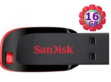 SanDisk 16GB 16G Cruzer Blade【CZ50】SD CZ50 SDCZ50-016G USB 2.0 原廠包裝 隨身碟｜APP賺6%點數回饋
