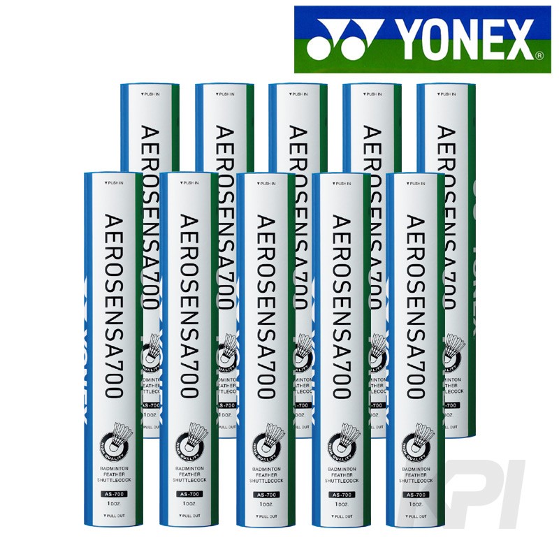 YONEX ヨネックス エアロセンサ700 10ダース バドミントン シャトル AS-700 | LINEショッピング