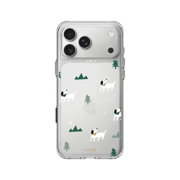 iPhone 17 Pro Max Clear Case（相機按鈕） 透明 - 小犬工作室 The little K9s - 看山小犬：Adventure Begins