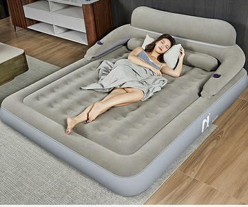 阿爾法充氣床家用雙人氣墊床單人充氣床墊加厚打地鋪沖氣床休閑床