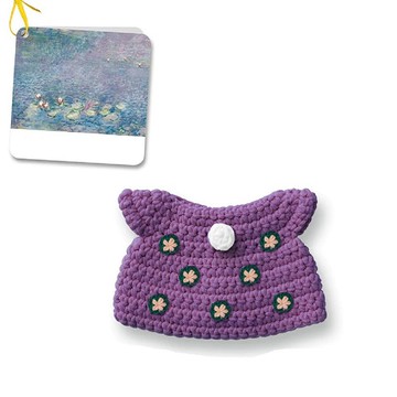 荷蘭 Just Dutch | Miffy 米飛兔 手工編織 莫內睡蓮洋裝