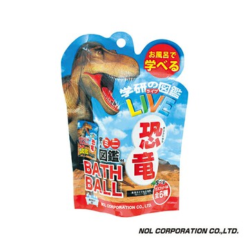 Weicker 唯可 日本NOL 學研的LIVE:恐龍入浴球(泡澡球)【悅兒園婦幼生活館】