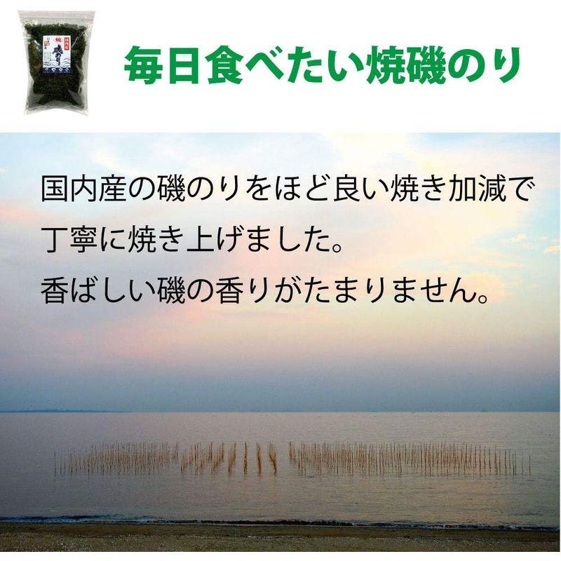 焼磯のり（国産）１００ｇ 便利なチャック付き 大容量 ふりかけとしても美味しい