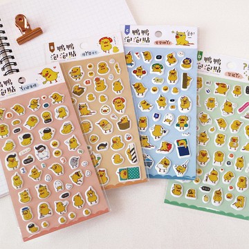 Ching Ching X Mini-Q系列 CST-403 鴨鴨泡泡貼