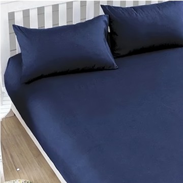 Crocodile 鱷魚 3M吸溼排汗防水保潔墊  單人  深藍色