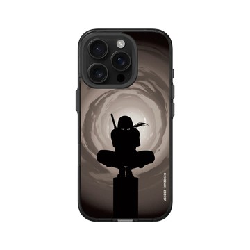 iPhone 16 Pro Clear (相機按鈕) 酷墨灰 - 火影忍者 Naruto - 宇智波鼬-剪影