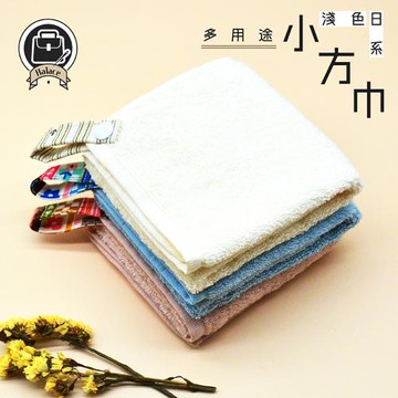 HaLace-淺色系款 日系多用途小方巾(3入一組)