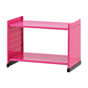 【H&R安室家】貴族風可延伸式組合書櫃 書架 OA125桃紅粉