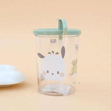 天藍小舖-帕恰狗塑膠吸管杯280ML-單1款-$69【A11115673】