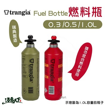 Trangia 燃料瓶 硬質聚乙烯 德國TüV認證 瑞典