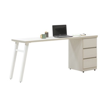 Homelike 喜家居150cm三抽造型書桌(2503)