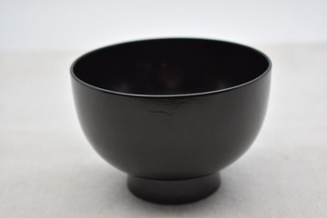 小型漆碗 黑色