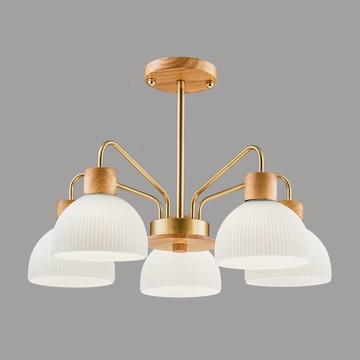 E27 北歐風半吸頂五燈 B209-030119