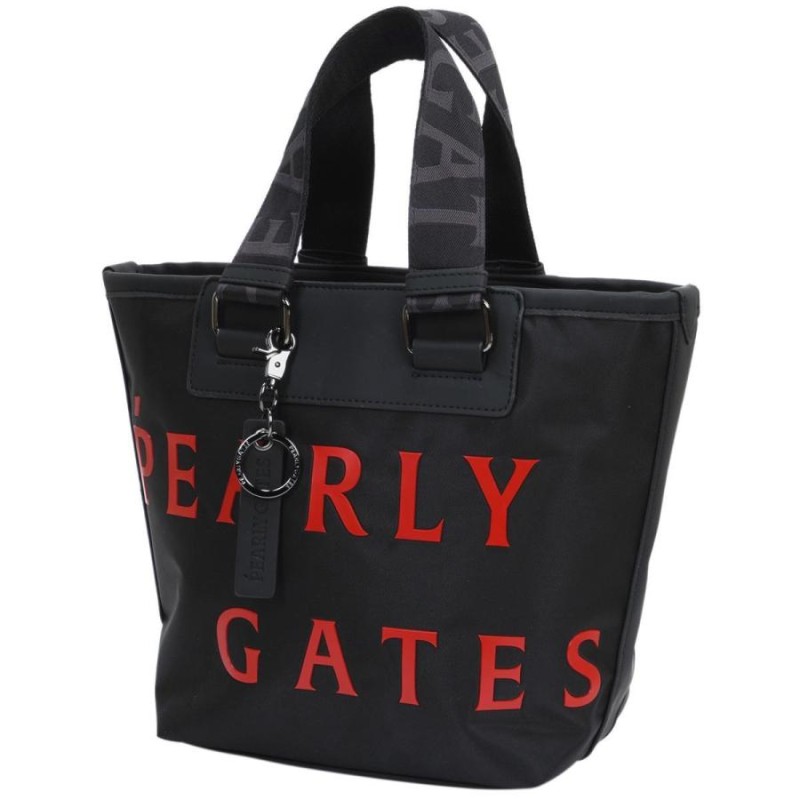 6,750円【新品】PEARLY GATES パーリーゲイツ メゾンロゴ ラウンドバッグ