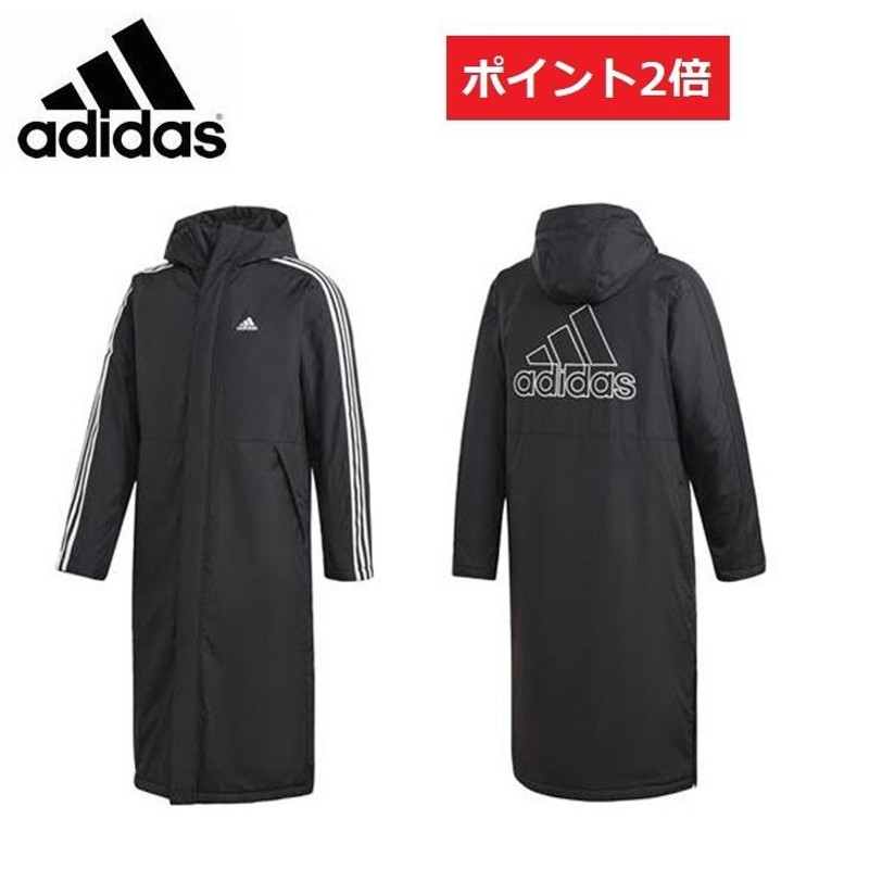 adidas アディダス メンズロングコート LT INSULATEDコート ベンチ 