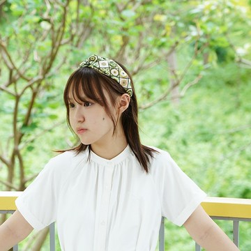 手工髮帶 / 盛夏哀號 / 花影繽紛 / 京都限定 / 女裝