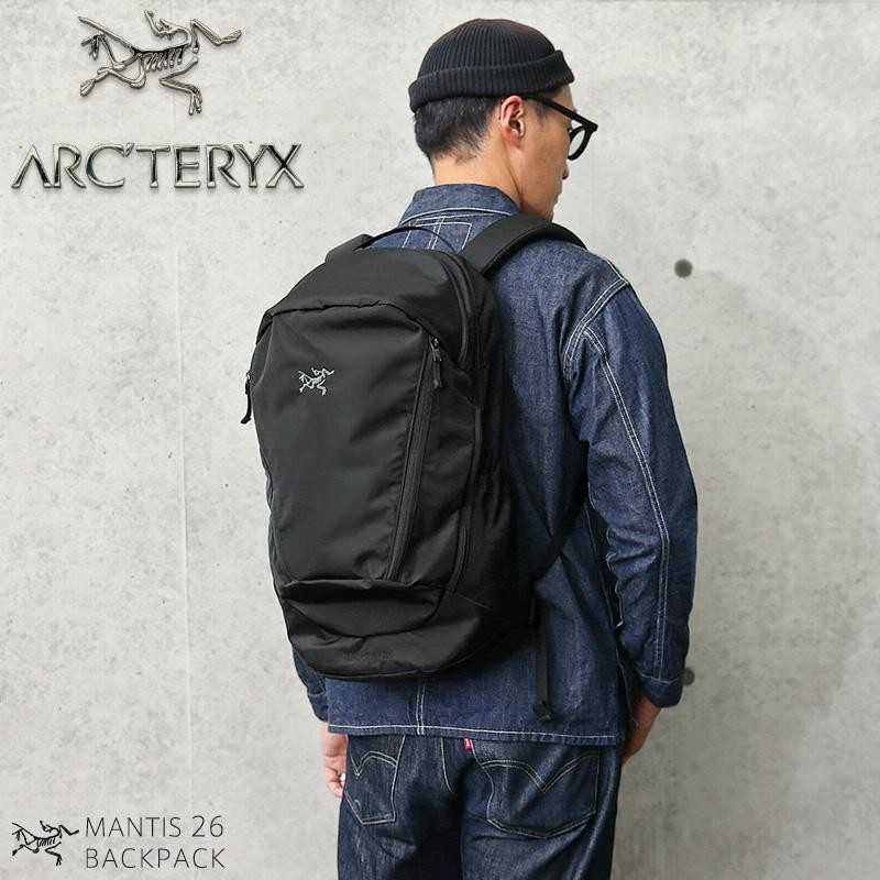 【良品】ARC'TERYX  MANTIS 26 バックパック A4 ブラック