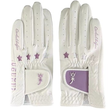 castelbajac正品女士雙手高端全新時尚透氣防滑耐磨高爾夫手套 py6268