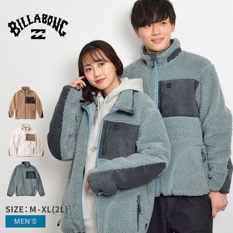 ビラボン アウター メンズ ボア フリース ジャケット BILLABONG