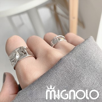 MIGNOLO｜ 極簡光面戒指 簡約 百搭 戒指 尾戒 指環 日常生活