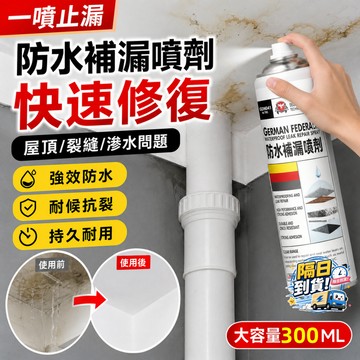 防水補漏膠【德國技術】防水噴劑 補漏噴霧 屋頂防水膠 水管 浴室 屋頂 外牆裂縫 防水噴霧補漏 補漏噴劑 補漏王 防水膠