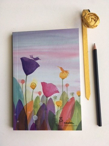 無時效 無年限 手帳本 一個美麗角落 卡達公主 手繪插畫