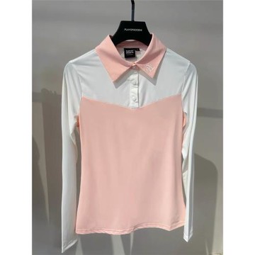 高爾夫服裝女秋高爾夫長袖女韓版顯瘦修身彈力高爾夫套裝女golf裙