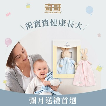 ⭐快速出貨⭐【奇哥】比得兔安撫小抱毯禮盒(2色選擇) ｜寶寶新生兒禮、滿月禮、彌月禮、嬰兒禮盒、安撫玩偶、安撫巾、寶寶毯、嬰兒毯、