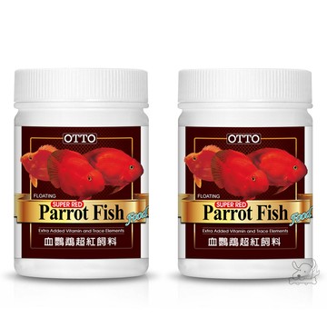 OTTO 血鸚鵡超紅飼料 200g x 2