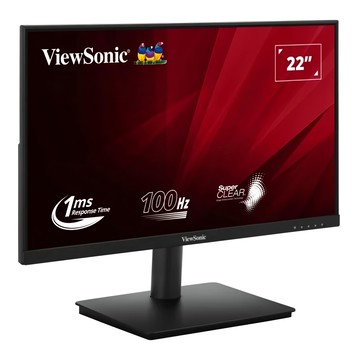 ViewSonic 窄邊寬螢幕 FHD/HDMI/100Hz/VA  22吋  VA220H  1個