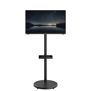 SAMPO 32型HD聯網Google TV抗藍光智慧顯示器+移動式立架組｜含安裝(EM-32HF130 立架組合)