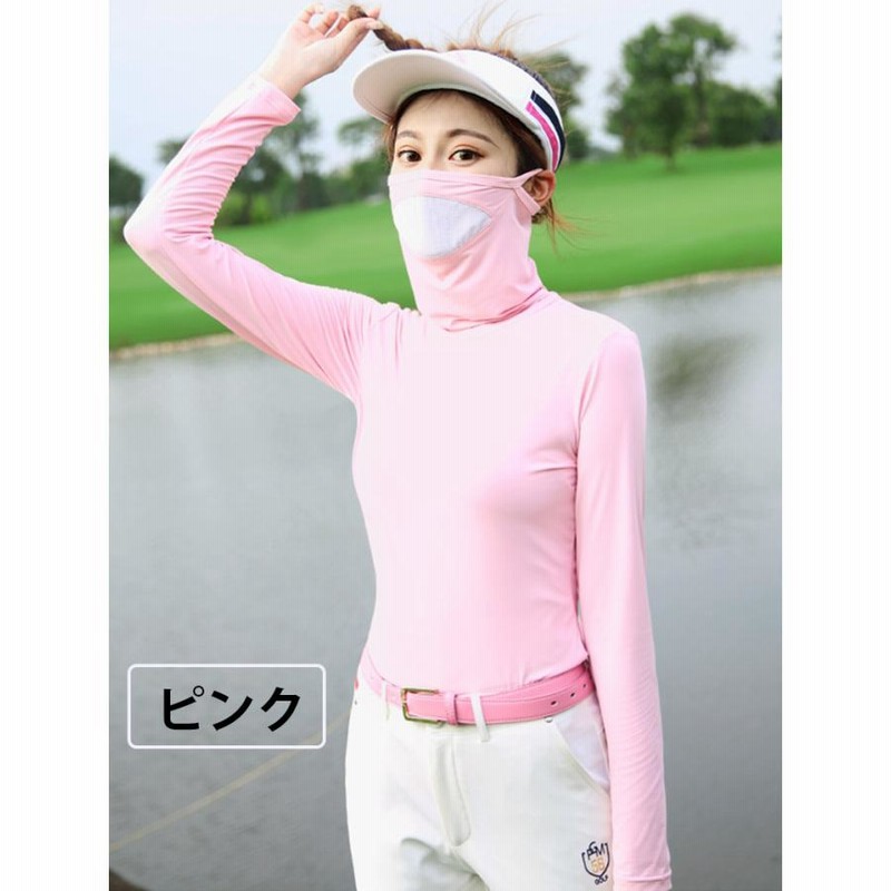 即発送】ゴルフ UTAA レディース 長袖 カーディガン（ピンク） 【公式