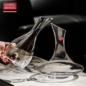 (免運)德國進口LESTEL水晶玻璃葡萄酒紅酒醒酒器分酒器家用大號分酒壺