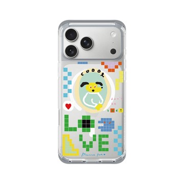 iPhone 17 Pro Max ClearX (MagSafe 兼容) 霜透灰 - MacaronToe 馬卡龍腳趾 - 陪我玩 Play With Me