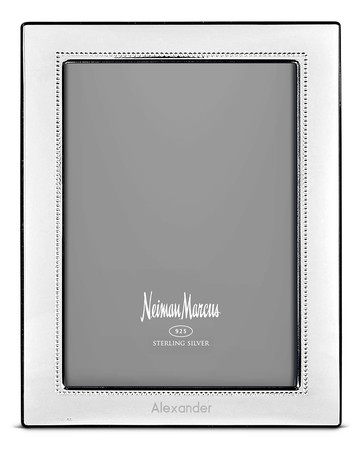 Beaded Personalized Frame, 4" x 6"