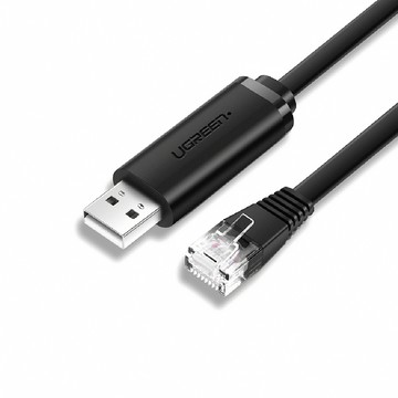 UGREEN USB轉RJ45 Console控制線/傳輸線(1.5公尺)