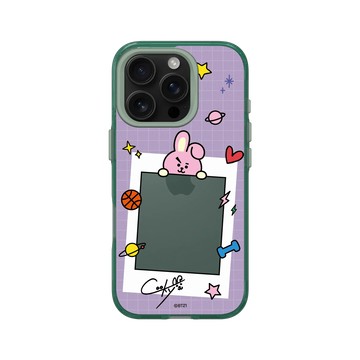 iPhone 16 Pro Clear 憂墨綠 - BT21 - COOKY Stay With You