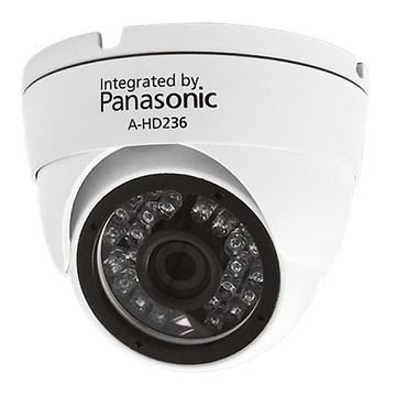 Panasonic 國際牌 戶外半球型攝影機 A-HD236 高畫質 防水防塵 紅外線夜視  米白色