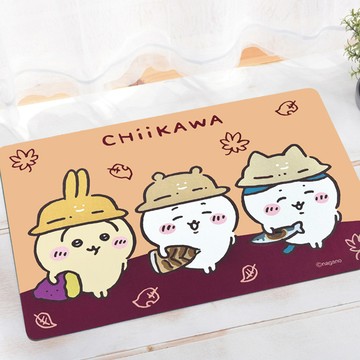 【吉伊卡哇】軟式吸水地墊 楓紅