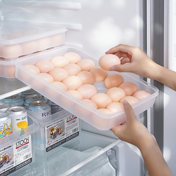 雞蛋收納盒冰箱用放雞蛋的收納盒放蛋格保鮮盒廚房防震防摔