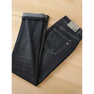 3D161海牌剪標秋冬季磨毛牛仔褲