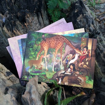 【老虎經典故事明信片套組】