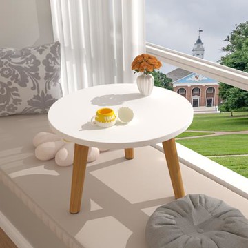 飄窗小桌子小圓桌臥室炕桌小茶幾小戶型榻榻米茶桌家用坐地小矮桌